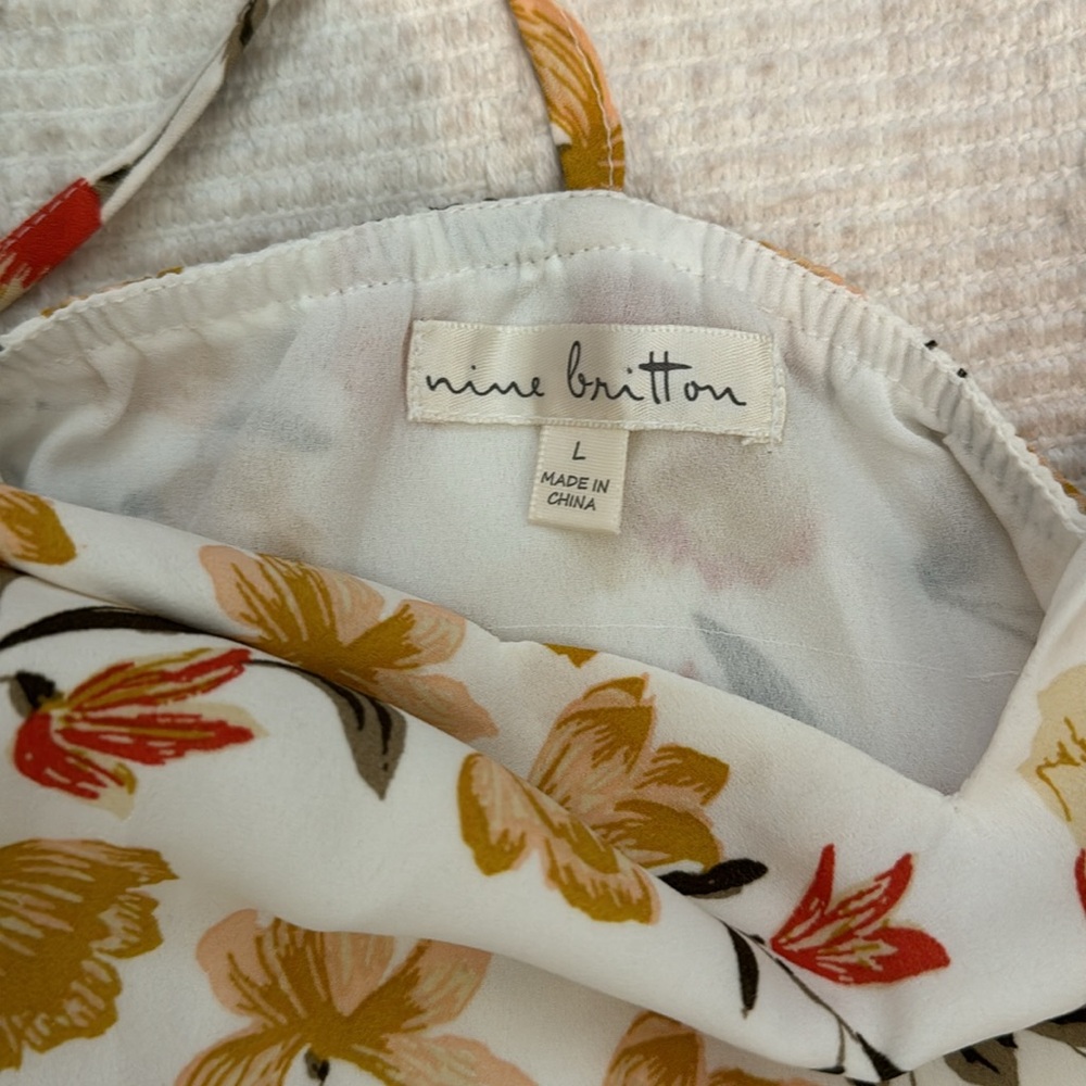 Floral Racerback Tank - Picture 3 of 5